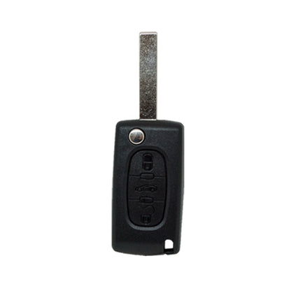 Folding Remote Control Shell 3 Buttons Citroen Peugeot Fiat Psa - Hu83 Profile