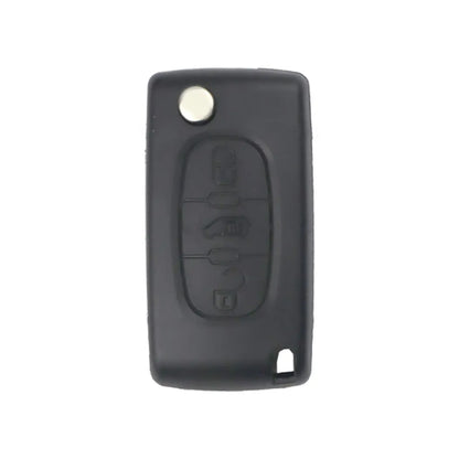 Carcasa De Mando Plegable 3 Botones Citroen / Peugeot / Fiat Psa - Perfil Va2
