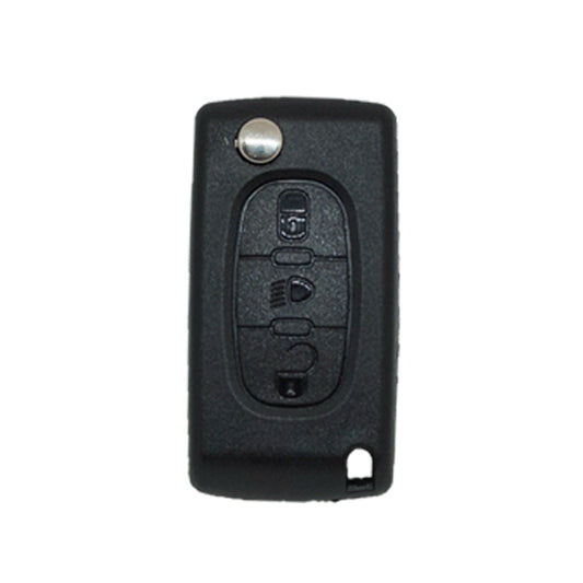 Carcasa De Mando Plegable 3 Botones Citroen Peugeot Opel Psa - Perfil Va2 Luz