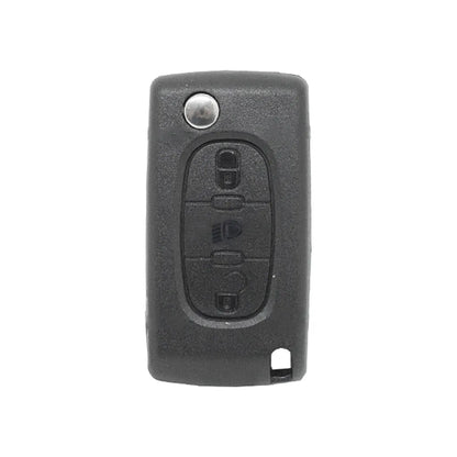Carcasa De Mando Plegable Citroen 3 Botones - Perfil Va2
