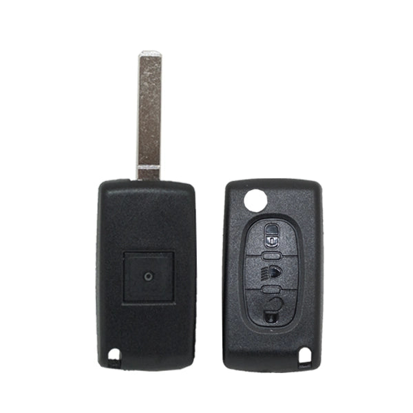 Carcasa De Mando Plegable Citroen 3 Botones - Perfil Va2