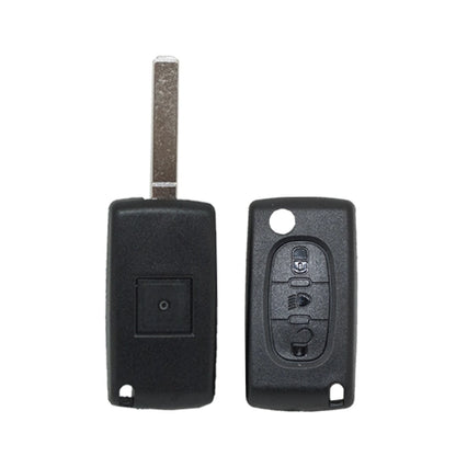 Carcasa De Mando Plegable Citroen 3 Botones - Perfil Va2