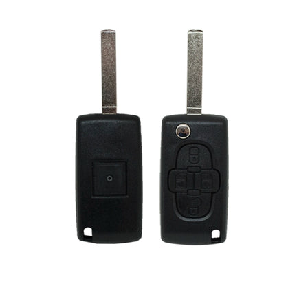 Carcasa De Mando Plegable 4 Botones Peugeot Citroen Fiat - Perfil Va2