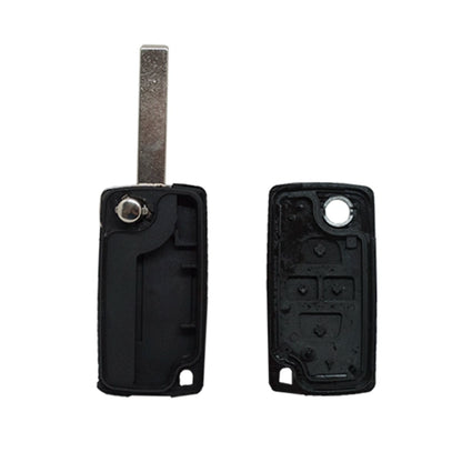 Carcasa De Mando Plegable 4 Botones Citroen Peugeot Fiat - Perfil Hu83