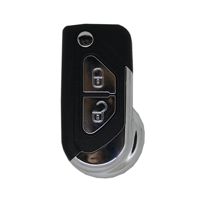 Carcasa De Mando Plegable 2 Botones Peugeot Citroen