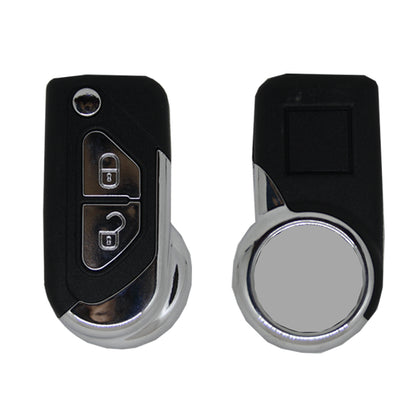 Carcasa De Mando Plegable 2 Botones Peugeot Citroen