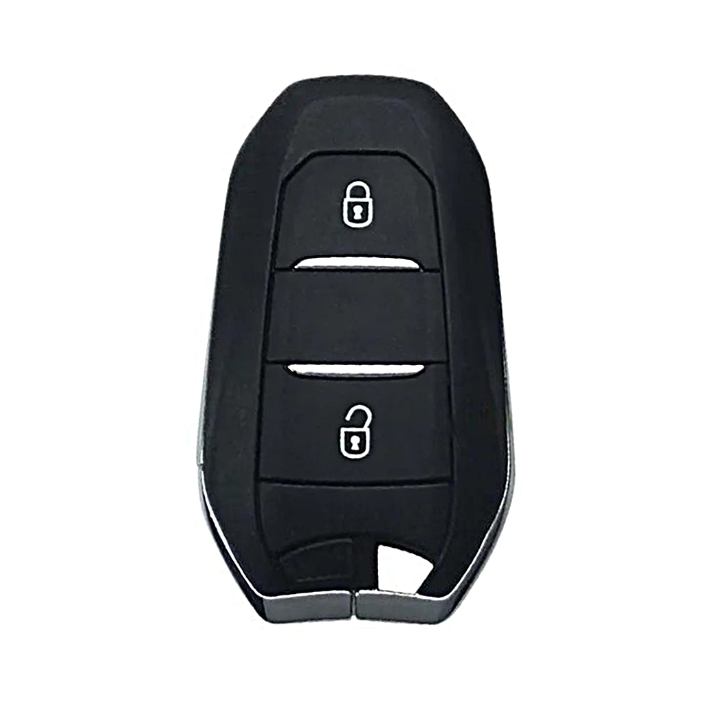 Peugeot 3 Button Keyless Remote Control Case - Hu83 Profile