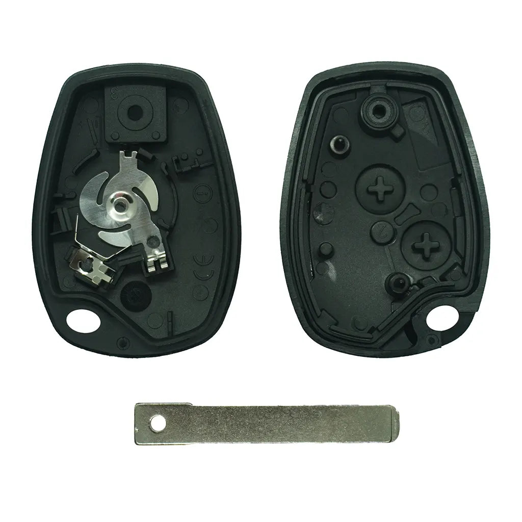 Coque De Télécommande Renault Clio Iii Fixe 2 Boutons