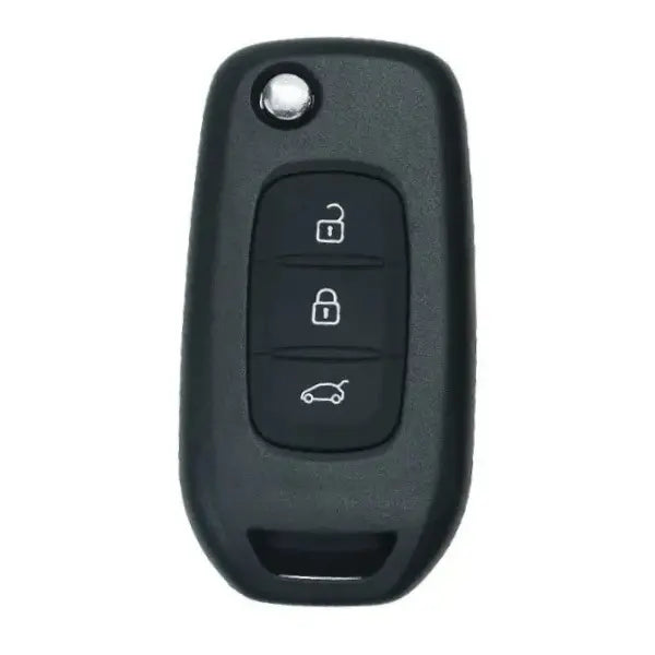 Folding Remote Control Shell Renault 3 Button - Va2 Profile