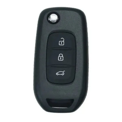Folding Remote Control Shell Renault 3 Button - Va2 Profile