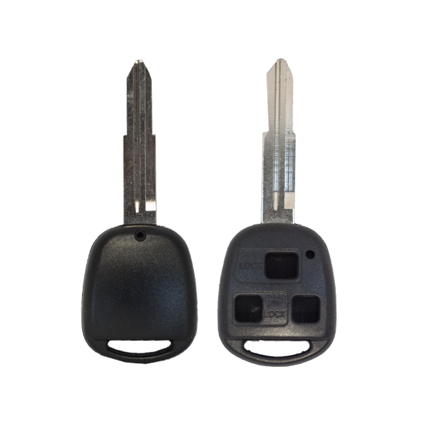 Carcasa De Mando Fijo 3 Botones Toyota - Perfil Toy41R-Toy38R