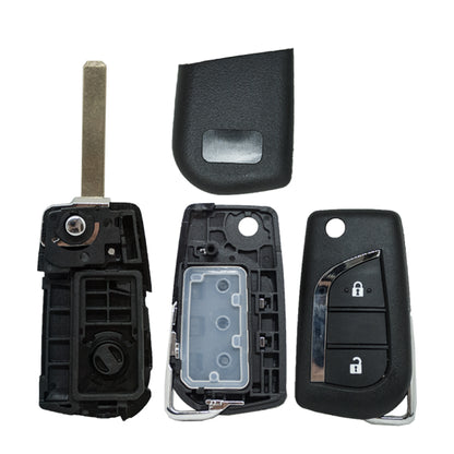 Carcasa Plegable 2 Botones Toyota - Perfil VA2