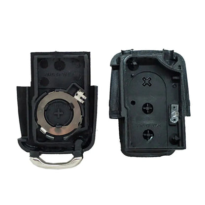 Folding Remote Control Shell Volkswagen 3 Button 