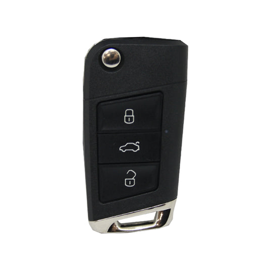 Carcasa De Mando Plegable 3 Botones Volkswagen