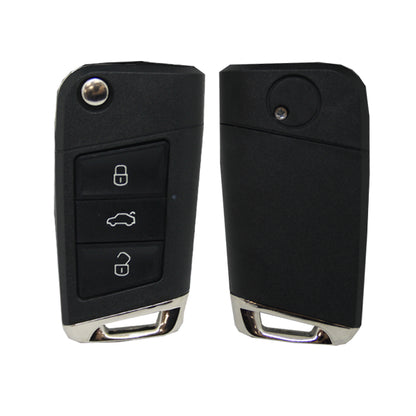 Carcasa De Mando Plegable 3 Botones Volkswagen