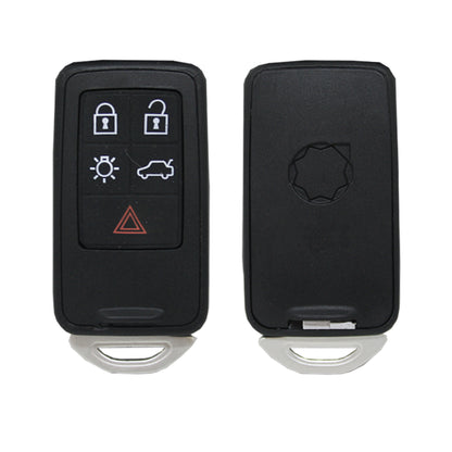 Carcasa De Mando Insertable Volvo 5 Botones - Perfil Hu101