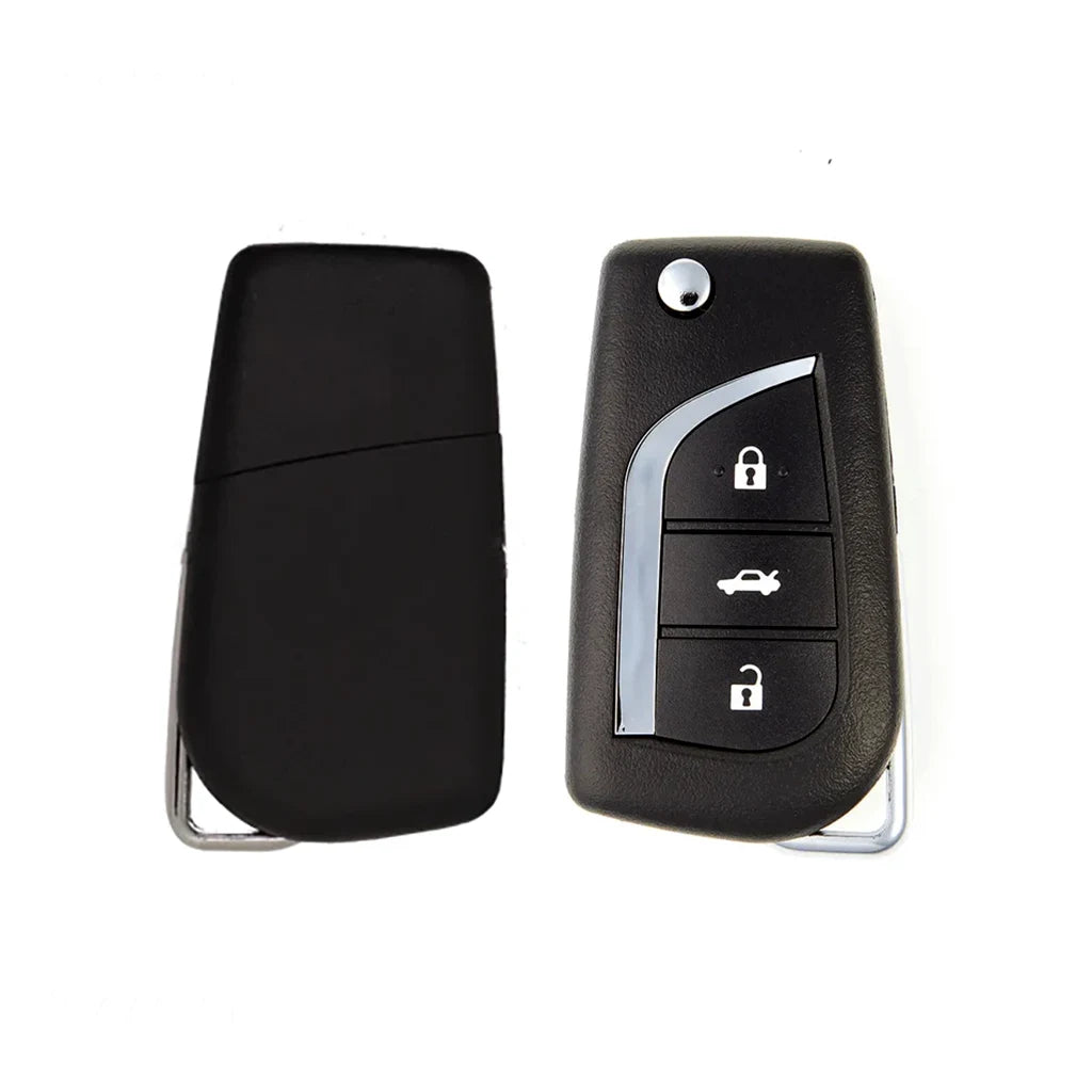 Controle remoto dobrável Xhorse Toyota sem bobina - Xkto00En