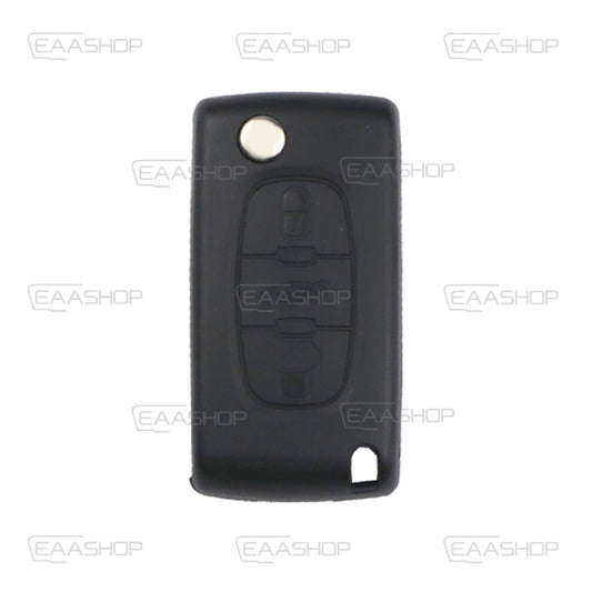 Coque Télécommande Pliable 3 Boutons Psa (Lame Hu83)