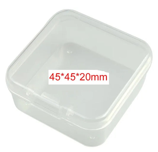 Box for storing pins and transponders