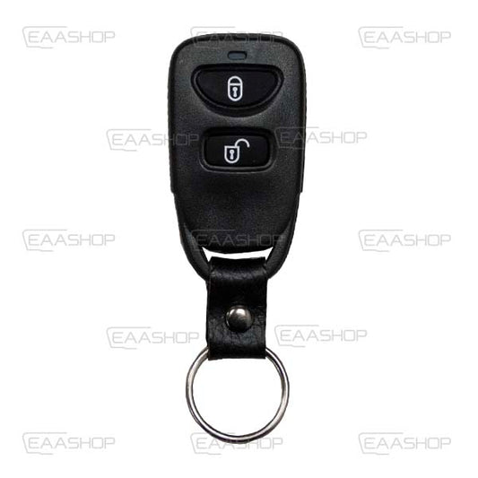 Carcasa de Mando Tipo Llavero Hyundai Kia 2+1 Botones - Porta Pilas Incorporado