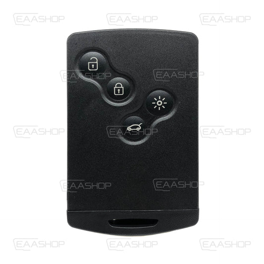 Carte Keyless Go 4 Boutons Renault