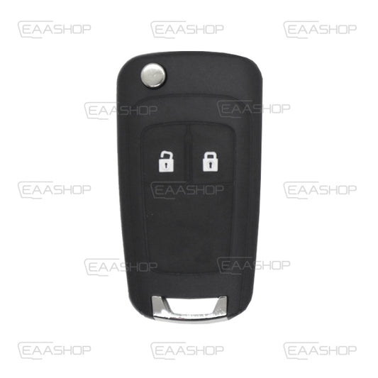 Carcasas De Mando Plegable 2 Botones Chevrolet - Perfil Hu100