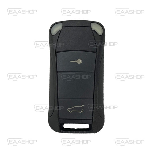 Coque De Télécommande Pliable 2 Boutons Porsche (Lame Hu66)