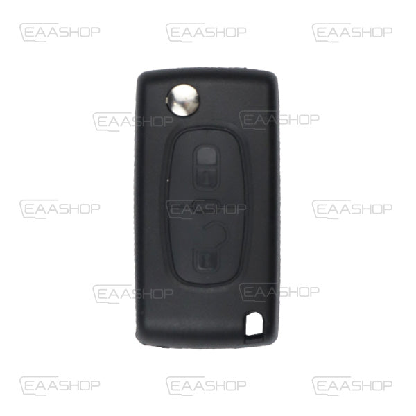Coque Télécommande Pliable 2 Boutons Psa (Lame Hu83)