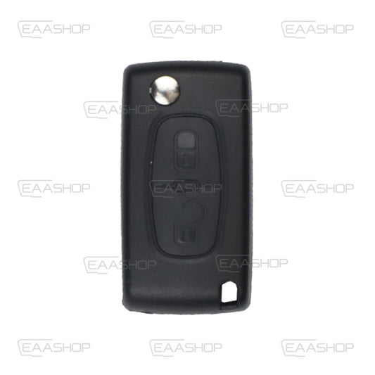 Coque Télécommande Pliable 2 Boutons Psa (Lame Hu83)