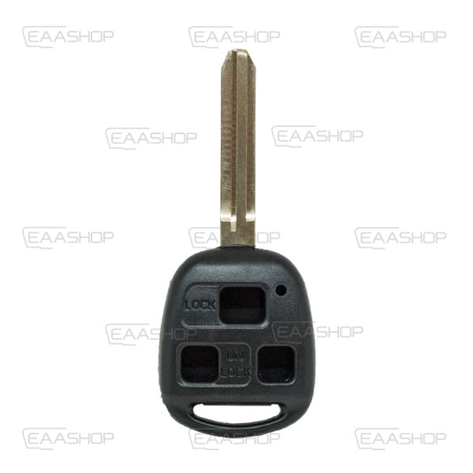 Carcasa De Mando Fijo 3 Botones Toyota - Perfil Toy43