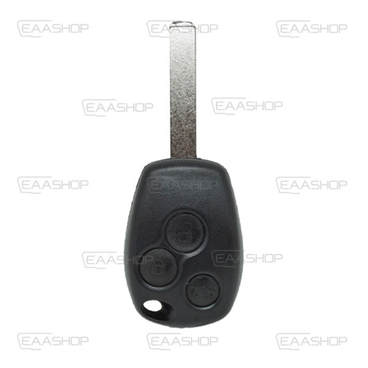 Coque De Télécommande Renault Clio Iii Fixe 3 Boutons