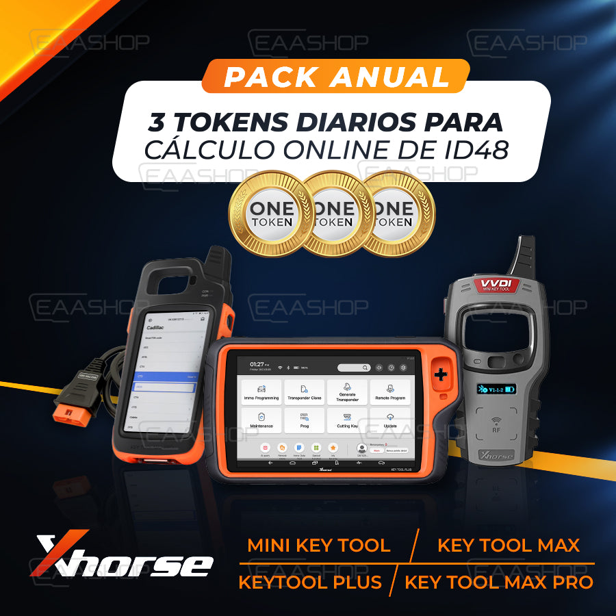 Pack 3 Daily Tokens ID48 - Annual License