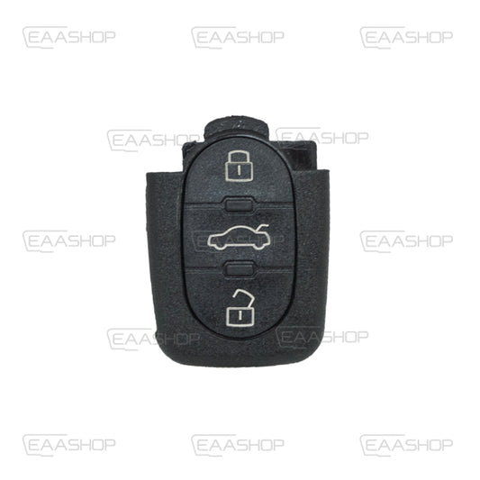 Coque Télécommande Pliable 3 Boutons Audi