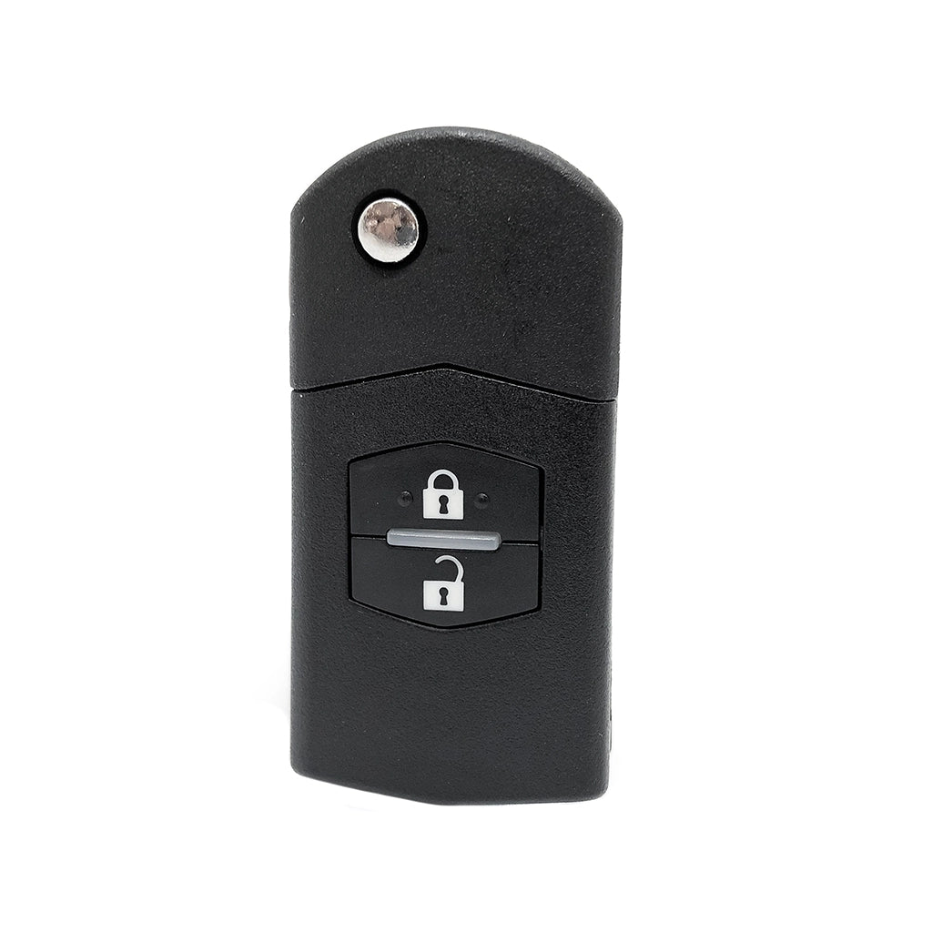 2001-2015 Folding Remote Control Mazda 2 - 3 - 5 - 6 - Cx7 - Mx5 (Mitsubishi) | Original Ref.: Cc33-67-5Ryc