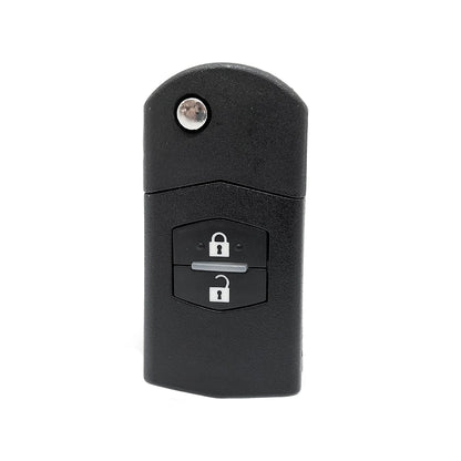 2001-2015 Folding Remote Control Mazda 2 - 3 - 5 - 6 - Cx7 - Mx5 (Mitsubishi) | Original Ref.: Cc33-67-5Ryc