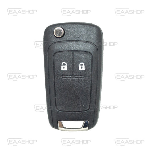 Coque Télécommande Pliable 2 Boutons Opel (Lame Hu100)