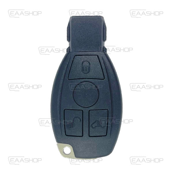 Carcasa De Mando Insertable 3 Botones Mercedes Benz - Perfil Hu64