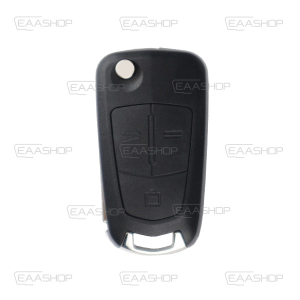 Coque Télécommande Pliable 3 Boutons Opel (Lame Hu100)