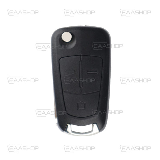 Coque Télécommande Pliable 3 Boutons Opel (Lame Hu100)