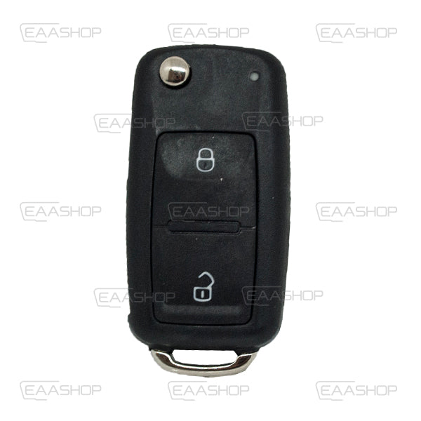 Coque De Télécommande Vw Carré 2 Boutons