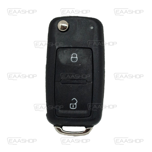 Coque De Télécommande Vw Carré 2 Boutons
