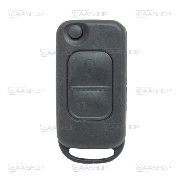 Carcasa De Mando Plegable 2 Botones Mercedes Benz - Perfil Hu39 Infrarrojo