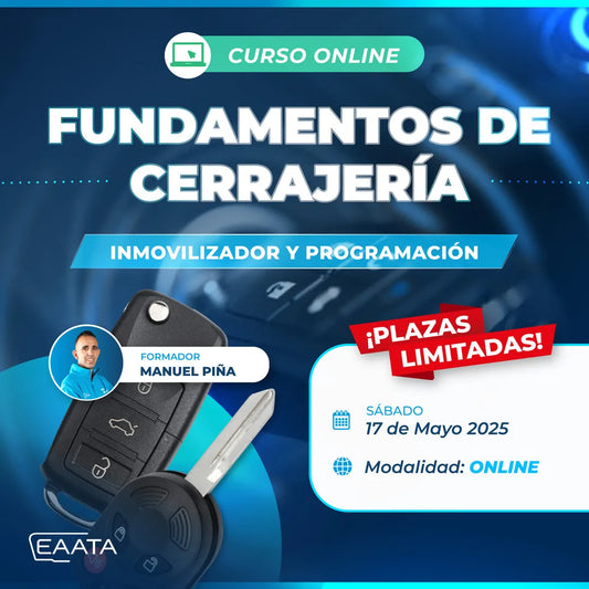 Curso online - Fundamentos de cerrajería automotriz
